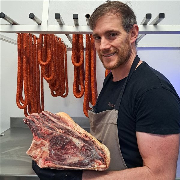 Côte de boeuf maturée DRY AGED pour grillade 1kg-trasera