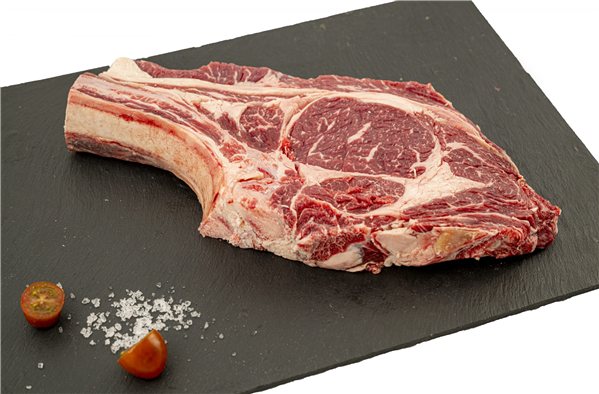 Chuletón de vaca vieja madurado-detalle