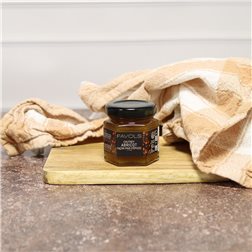 Chutney de albaricoque al estilo de pan de jengibre.