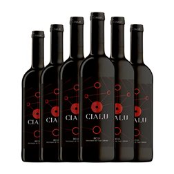 Cialu Tempranillo Seco Rioja Joven 75 cl Vino Tinto (Caja de 6 unidades)