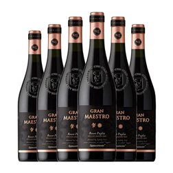 Cielo e Terra Gran Maestro Trocken — Seco Puglia Appassimento 75 cl Vino Tinto (Caja de 6 unidades)