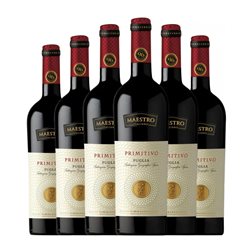 Cielo e Terra Maestro Primitivo Trocken — Seco Puglia 75 cl Vino Tinto (Caja de 6 unidades)
