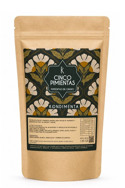 CINCO PIMIENTAS EN GRANO-detalle