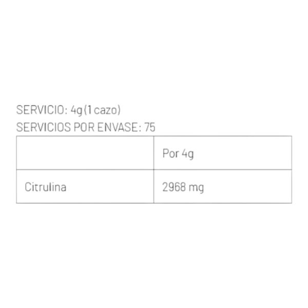 Citrulline Malate 300 gr -> Citrulline Malate 300 grammes-detalle