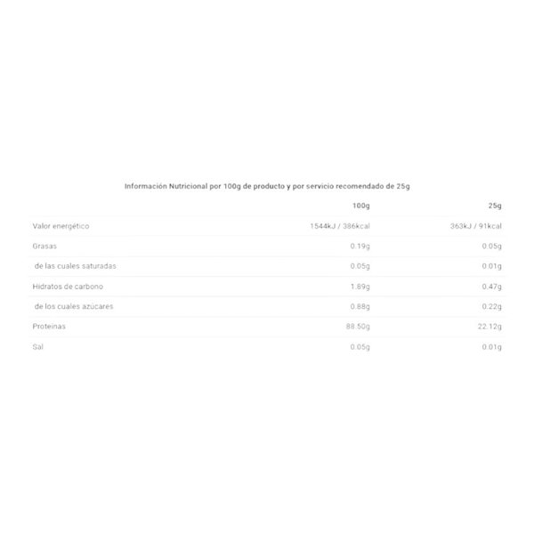 Clear Iso Zero 750 Gr-detalle