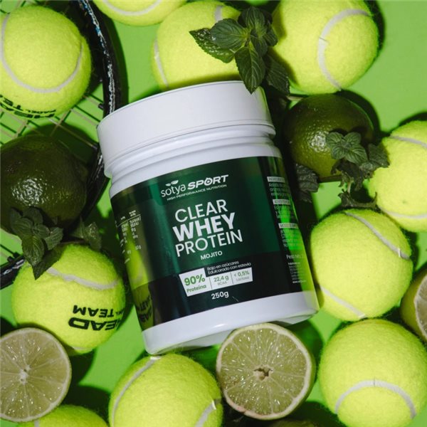 Clear Whey Protein Mojito 250g Sotya SPORT-lateral