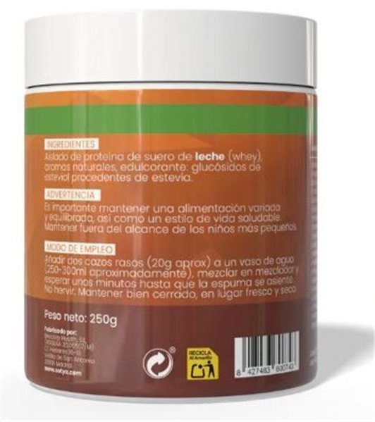 KLARES WHEY-PROTEIN PIÑA COLADA 250 g-detalle