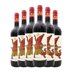 Clos de la Terra. The Lazy Red Crocodile 75 cl Vino Tinto (Caja de 6 unidades)