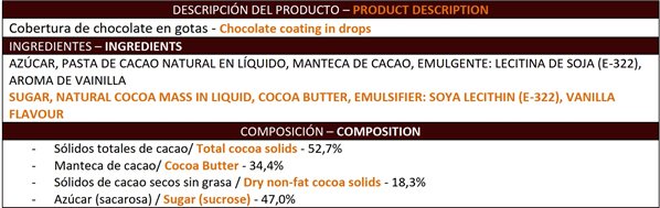 DARK CHOCOLATE DROPS COVERING-trasera