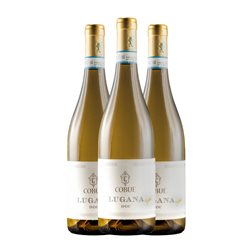 Cobue Trocken — Seco Lugana Gold — Edición Oro 75 cl Vino Blanco (Caja de 3 unidades)