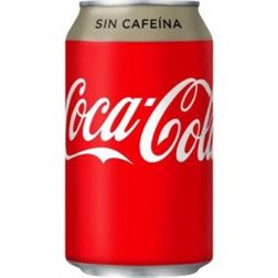 Coca Cola Sans Caféine Canette 33 CL (Pack de 24 unités)
