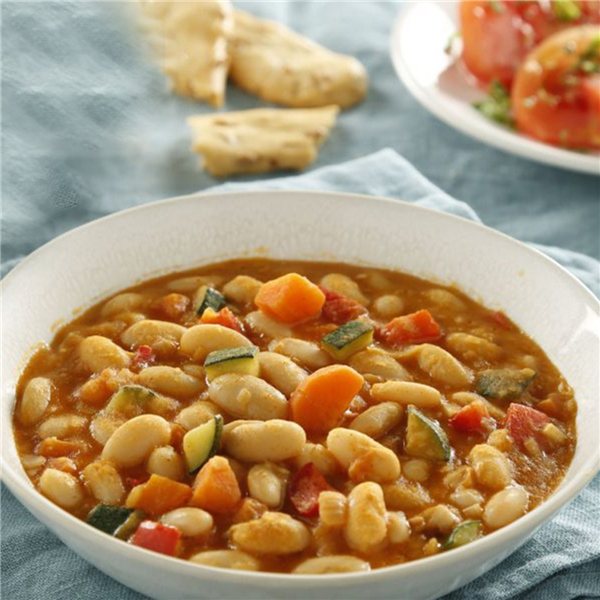 Ragoût écologique de haricots avec légumes 280g-izquierda
