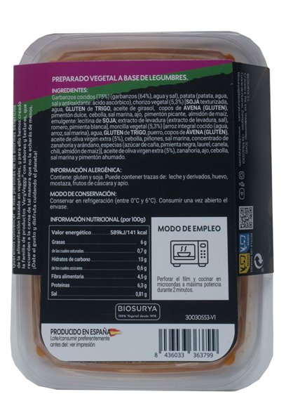 Ragoût de légumes Very Veggie 300 g-detalle