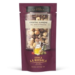 Cocktail supreme, sal, aove y pimentón