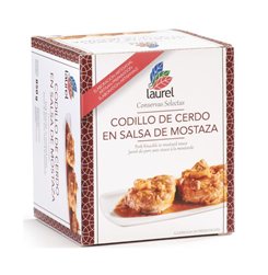 Codillo de cerdo en salsa de mostaza