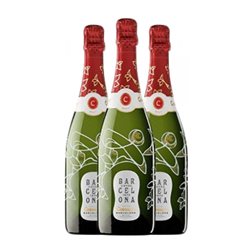 Codorníu 1872 Barcelona Macabeo Brut Penedès Cuvée 75 cl Espumoso Blanco (Caja de 3 unidades)