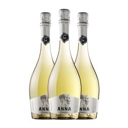 Codorníu Anna Icónica Chardonnay Brut Cava 75 cl Espumoso Blanco (Caja de 3 unidades)