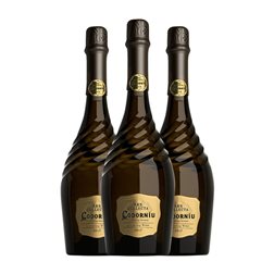 Codorníu Ars Collecta Brut Cava 75 cl Espumoso Blanco (Caja de 3 unidades)
