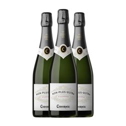 Codorníu Non Plus Ultra Brut Cava 75 cl Espumoso Blanco (Caja de 3 unidades)