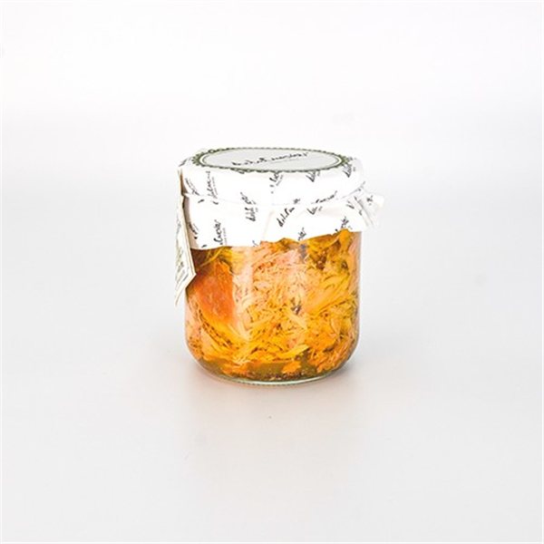 Caille désossée en sauce, De la Cueva-izquierda