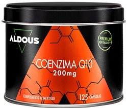 Coenzima Q10 200mg - Energía y Reducción del Cansancio - Antioxidante, Antiedad - Aldous