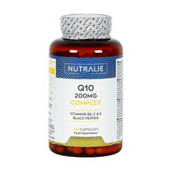 Complexe Coenzyme Q10 200mg 120 capsules Nutralie