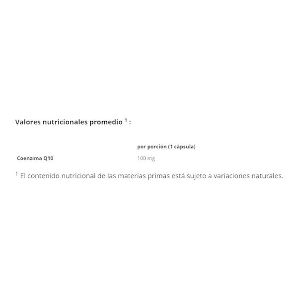 Coenzyme Q10 120 Caps-detalle