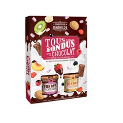Coffret kit fondue chocolat - Le Comptoir de Mathilde 390g