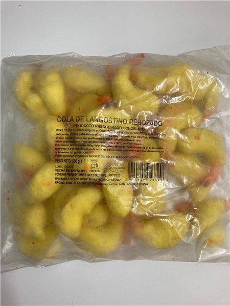 Panierte Garnele Schwanz-detalle