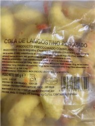 Panierte Garnele Schwanz