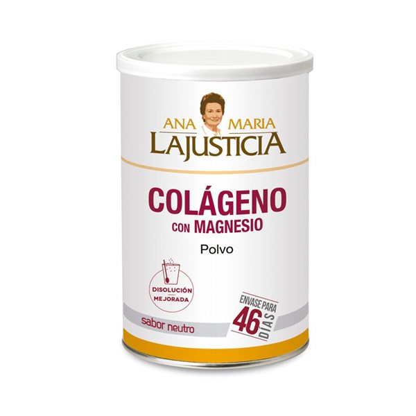 Collagen with magnesium powder 350 g Ana María Lajusticia-lateral