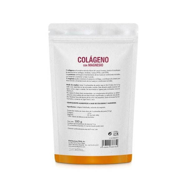 Collagen with magnesium powder 350 g Ana María Lajusticia-trasera