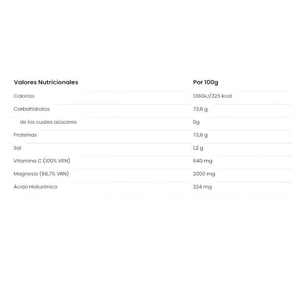 Hydrolyzed Collagen Colpropur D® Magnesium + Hyaluronic Acid 180 g-detalle
