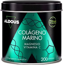Colágeno Hidrolizado Puro con Magnesio y Vitamina C – 200 Cápsulas
