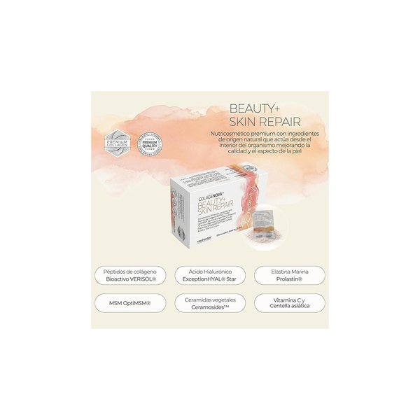 Colagenova Beauty+ Skin Repair 21 sachets of 10g Vaminter-lateral