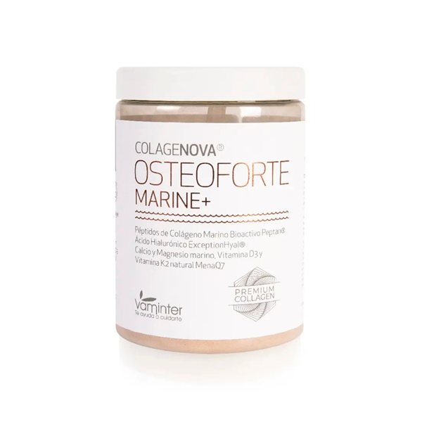 Colagenova Osteoforte Meereskolagen Schokolade Mit MenaQ7 315g Vaminter-lateral