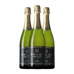 Colet Brut Nature Penedès Grande Cuvée 75 cl Espumoso Blanco (Caja de 3 unidades)