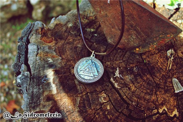 Colgante/Llavero Valknut-detalle