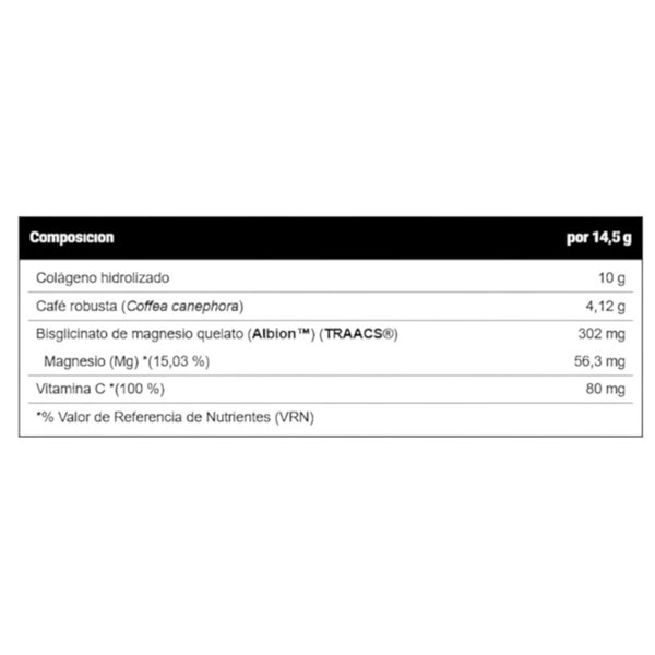 Café au collagène + magnésium + vitamine C 365 g-detalle