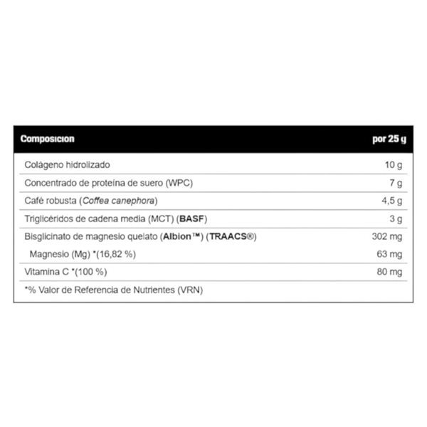 Collagen Coffee Milk + Magnesium + Vitamin C 425 Gr-detalle