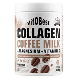 Collagen Coffee Milk + Magnesium + Vitamin C 425 Gr