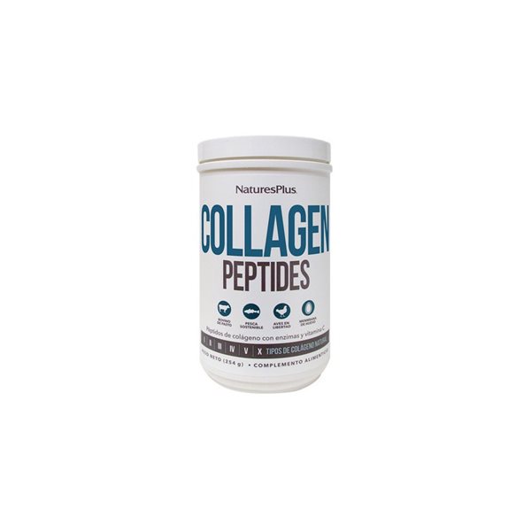 Collagen Peptides 254g Natures Plus-lateral