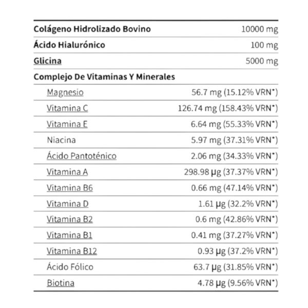 Collagen Plus 358 Gr-detalle