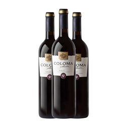 Coloma Merlot Seco Vino de la Tierra de Extremadura 75 cl Vino Tinto (Caja de 3 unidades)