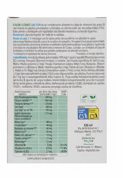 COLON CLEANSE LAX FLOWER 30 CAP-detalle