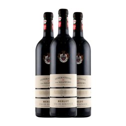 Comtes von Neipperg Generations Merlot 75 cl Vino Tinto (Caja de 3 unidades)