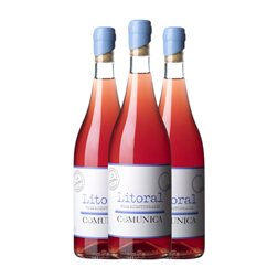 Comunica Litoral Montsant 75 cl Vino Rosado (Caja de 3 unidades)