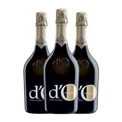 Conca d'Oro Glera Extra Seco Prosecco Edición Oro, Cuvée 75 cl Espumoso Blanco (Caja de 3 unidades)