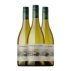 Concha y Toro Sauvignon 75 cl Vino Blanco (Caja de 3 unidades)