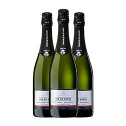 Conde de Valicourt Pas de Sucre Cava 75 cl Espumoso Blanco (Caja de 3 unidades)